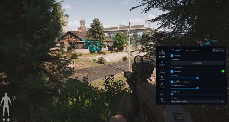 Mason Internal Slot – private interne Software für ABI