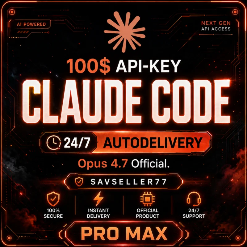 100$ CLAUDE API OPUS 4.7 Anthropic API