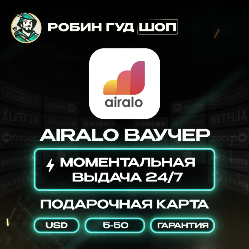 VOUCHER AIRALO ESIM TOÀN CẦU 5-50$