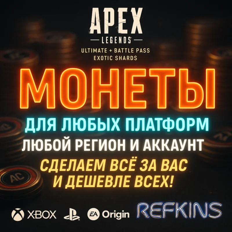 APEX LEGENDS – Монеты XBOX/PS/PC/EA