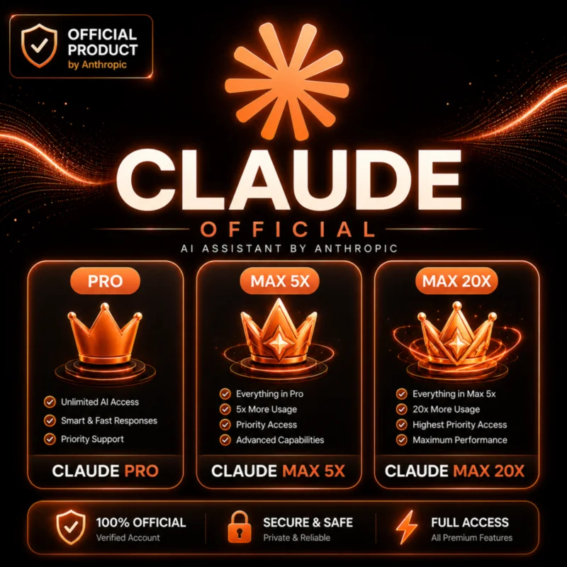 Claude Max 5X, 20X, Pro 1-12M: Claude 4.6,