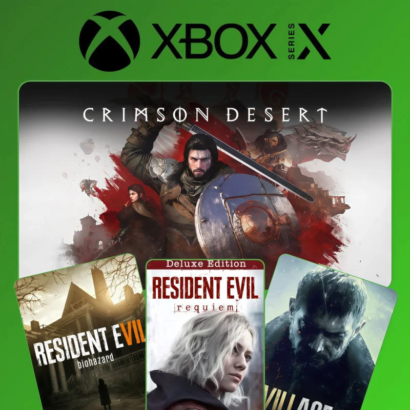 CRIMSON DESERT DELUXE + RESIDENT EVIL