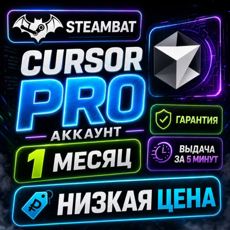 Cursor AI Pro 1 Monat persönliches Konto