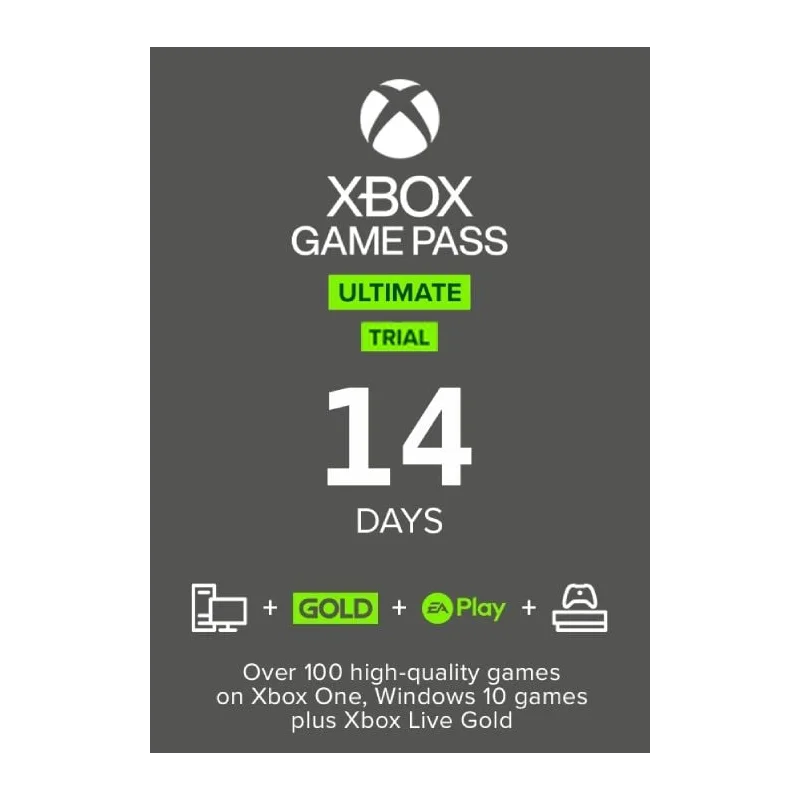 Xbox Game Pass Ultimate 14 дней（金级 +