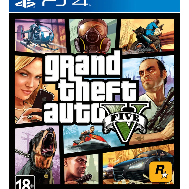 Grand Theft Auto V + FIFA 20 + PUBG PS4 RUS