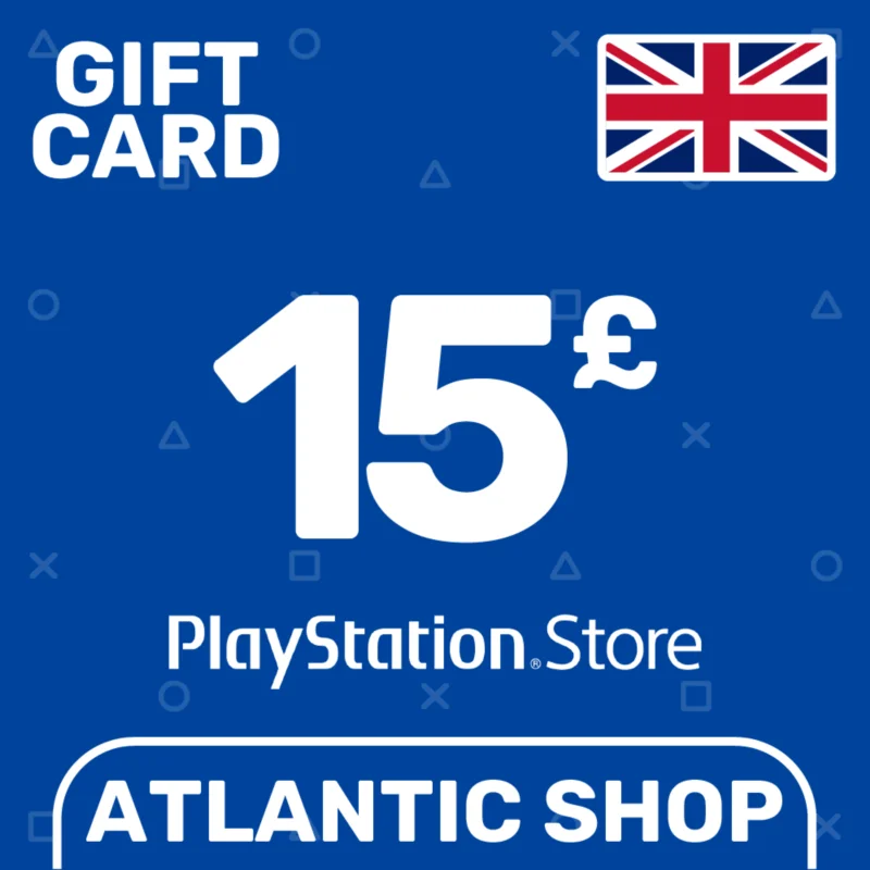 Карта Пополнения PSN 15 Фунтов (GBP)