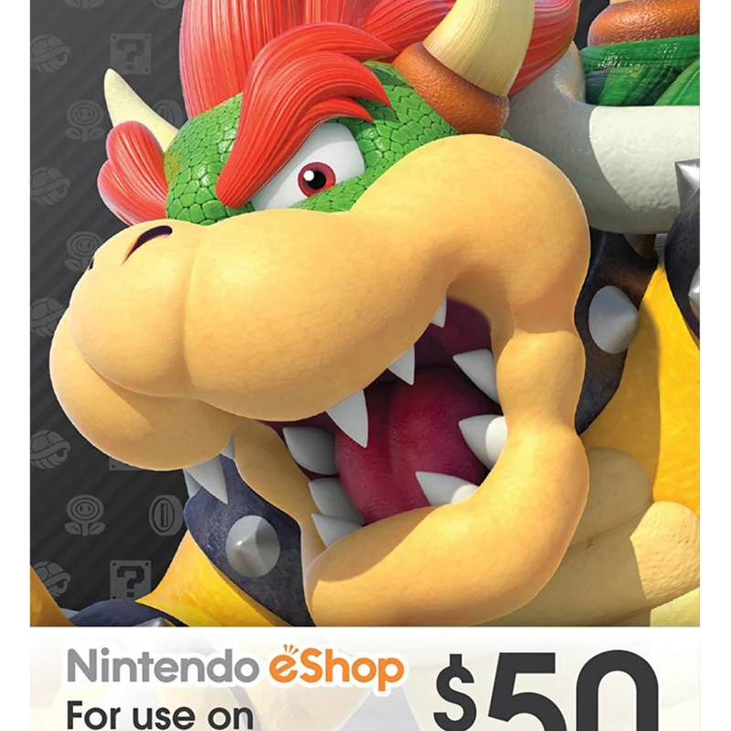 Карта пополнения Nintendo eShop 50$ 美国