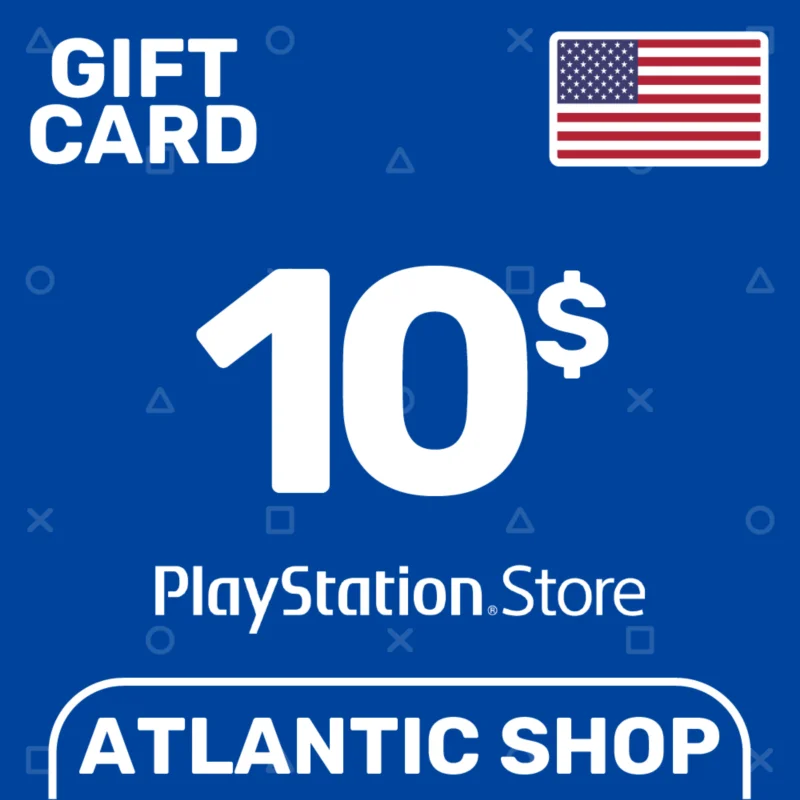 Карта Пополнения PSN 10$ (USD) США