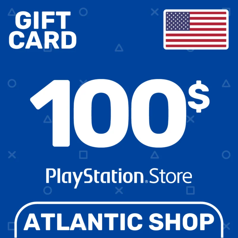 Карта Пополнения PSN 100$ (USD) США