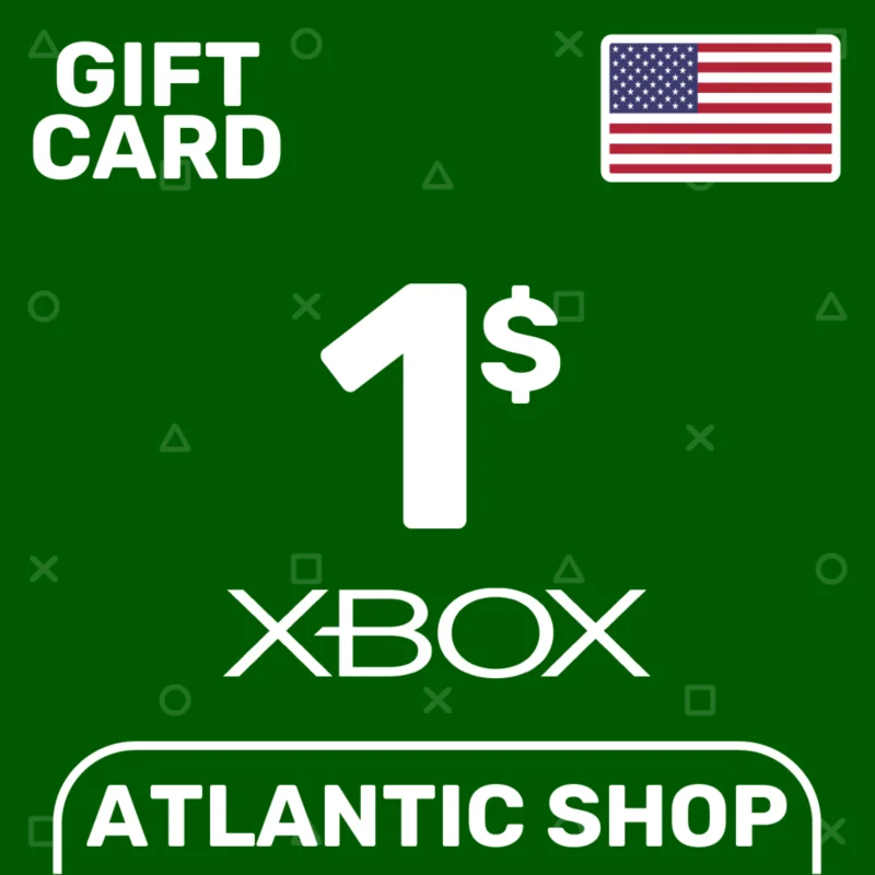 Карта Пополнения Xbox 1$ (USD) США