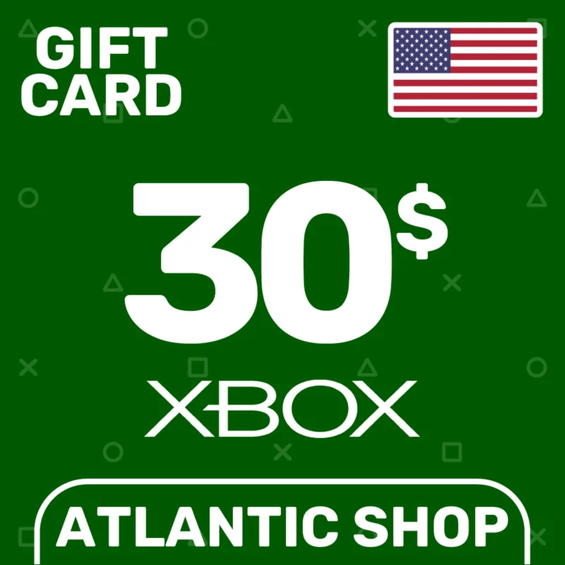 Карта Пополнения Xbox 30$ (USD) США