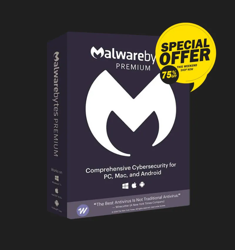 Malwarebytes Premium — бессрочная лицензия