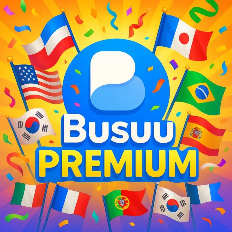 ПОДПИСКА BUSUU PREMIUM ГОД НА ВАШ АККАУНТ