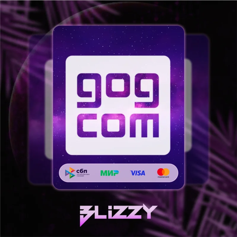 ПОПОЛНЕНИЕ БАЛАНСА GOG.COM (В ДОЛЛАРАХ USD)