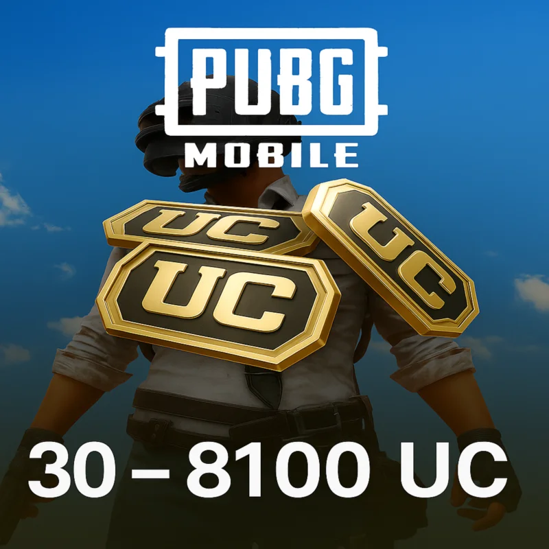 PUBG MOBILE 60–8100 UC ПРОПУСКИ НАБОРЫ по ID