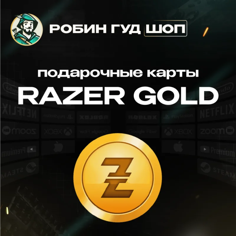 RAZER GOLD 1-500$ TOÀN CẦU KHÔNG CÓ HOA HỒNG
