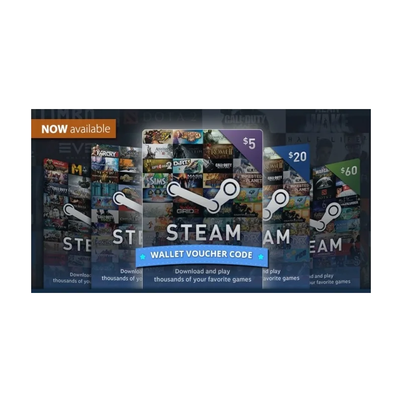 THẺ QUÀ TẶNG VÍ STEAM 0,35 USD (US $)