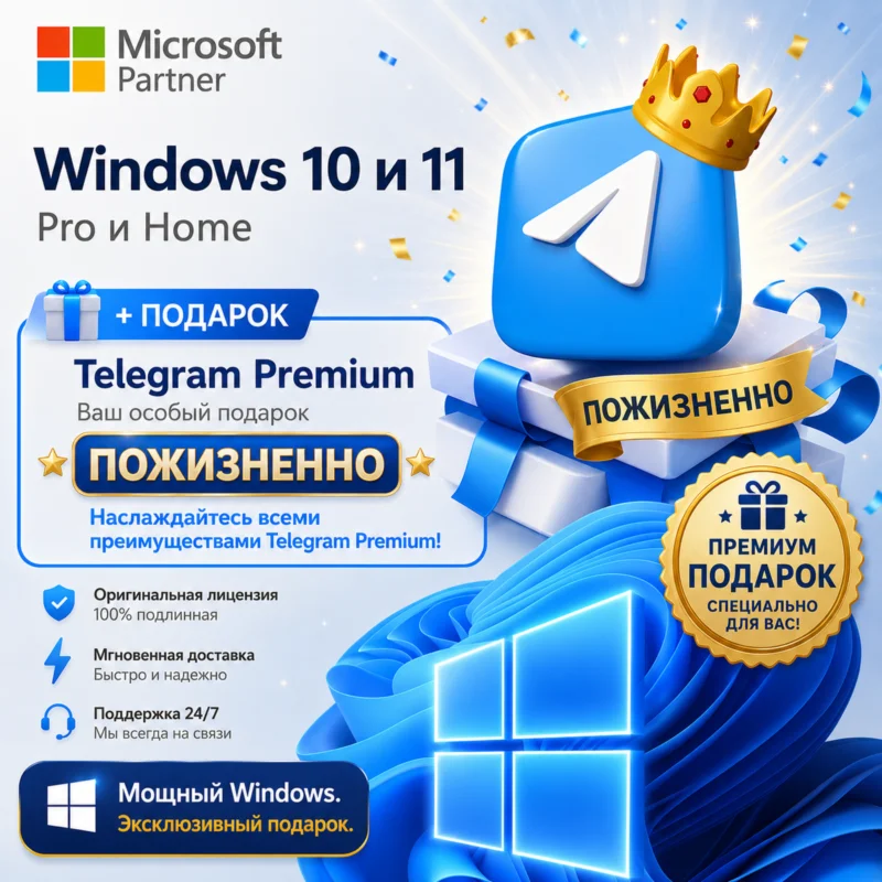 Windows 10/11 Pro & Home Lifetime +