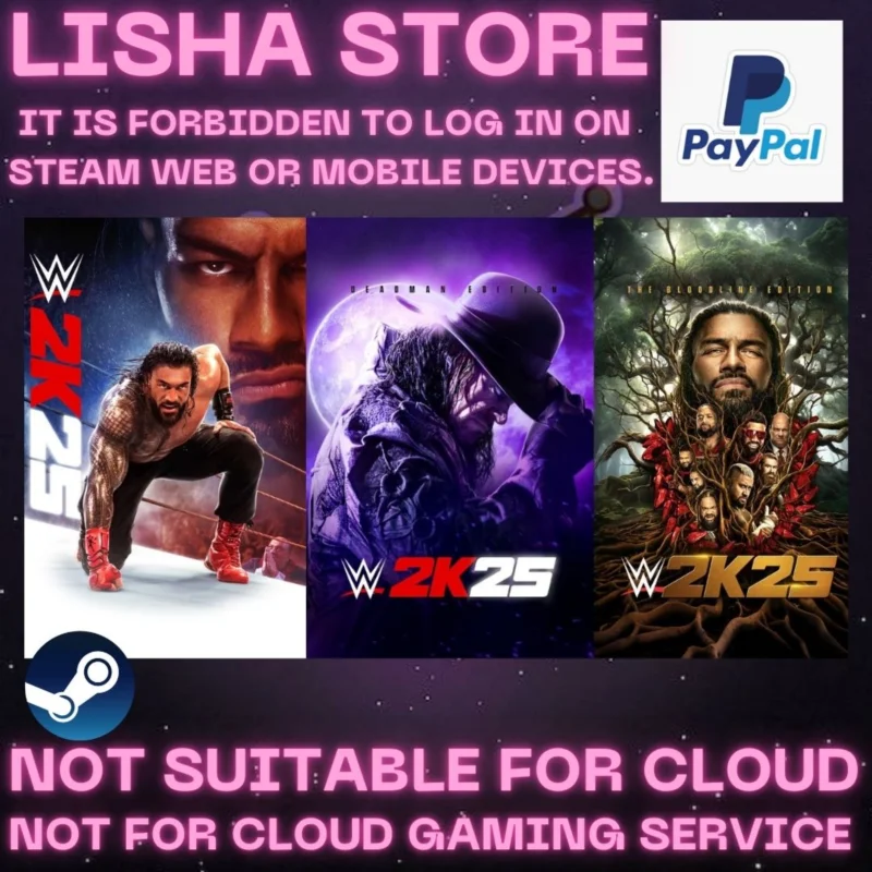 WWE 2K25 The Bloodline Edition+WWE 2K24