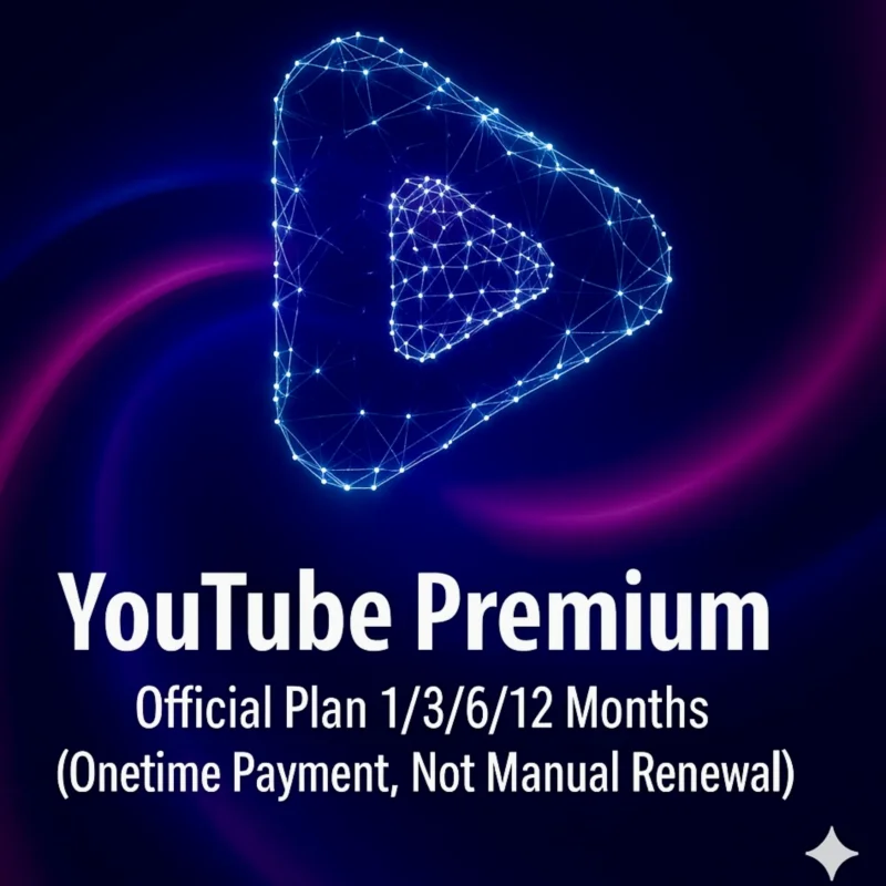 YouTube Premium 1-12M (Individual) पूर्ण गारंटी