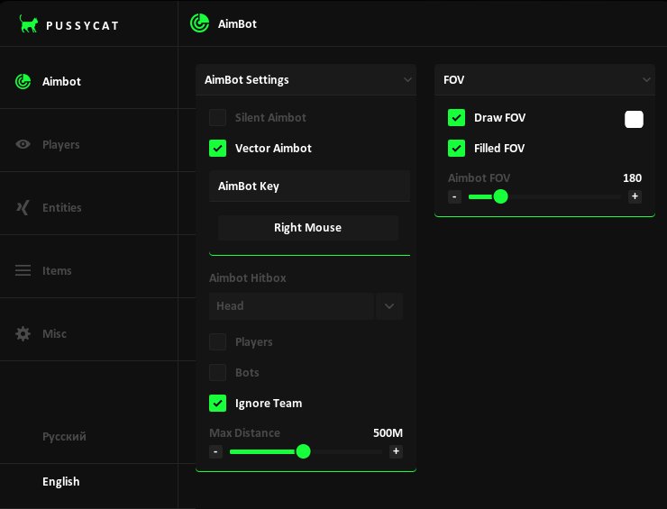 PUSSYCAT — cheat privato per H1Z1 ROTK