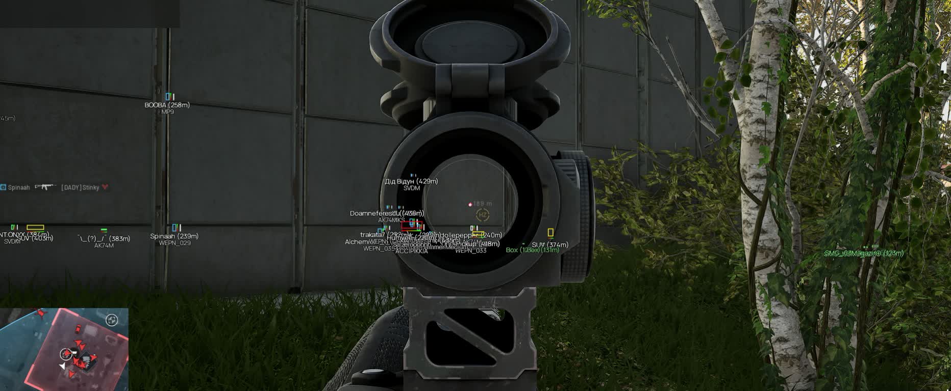 WARDOGS Soft HUB — Aimbot、玩家、载具与物品 ESP