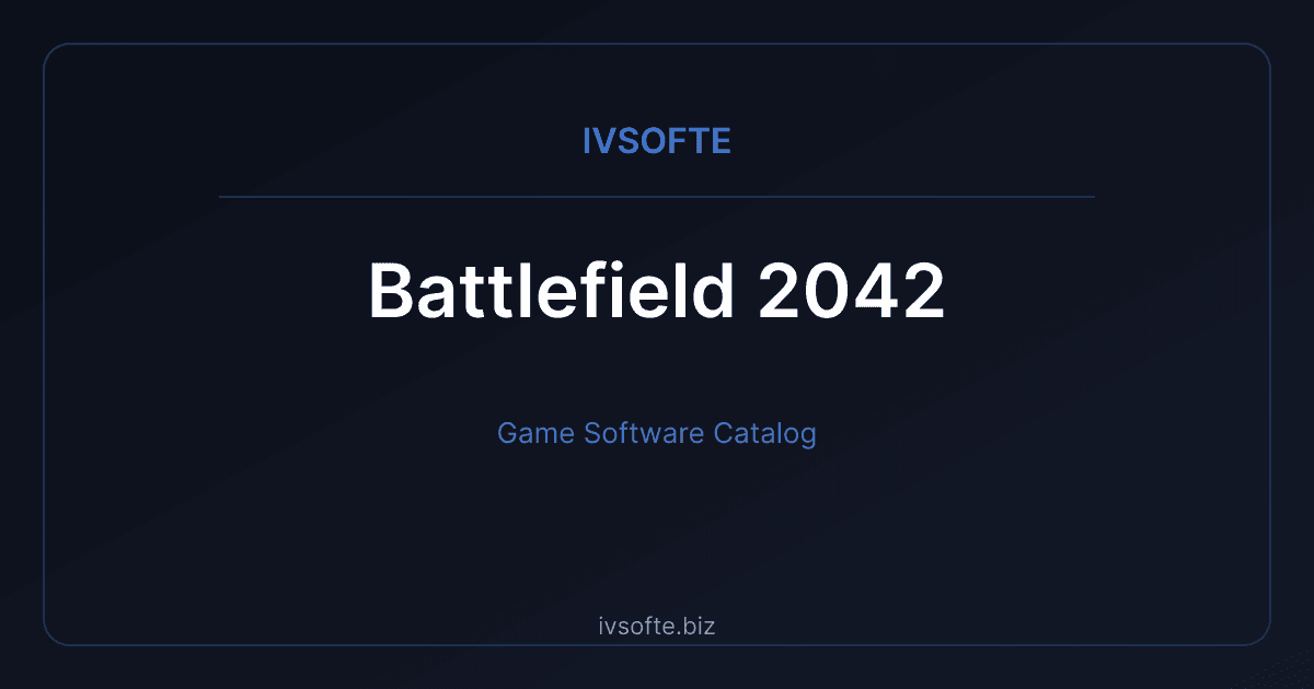 Battlefield 2042 STANDARD RU/MULTI +